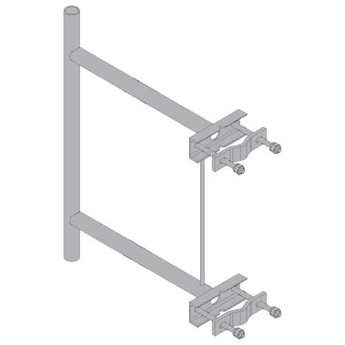 Stand Off Brackets With Optional Face